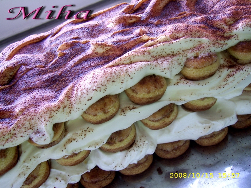 Tiramisu cu frisca