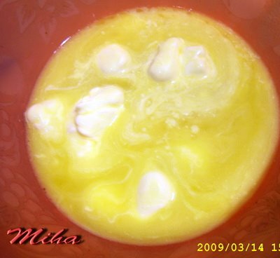 Crema pentru prajitura smantanita