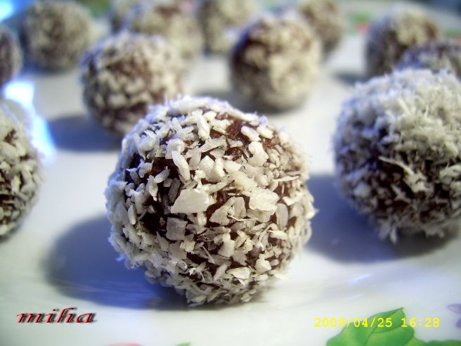 Bomboane de ciocolata de casa