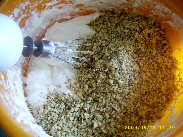 Preparare blat cu nuca