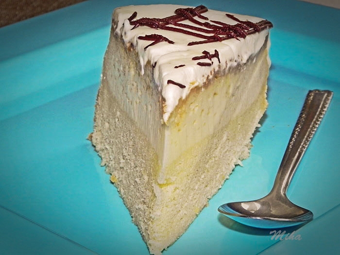 Tort cu crema de zahar ars