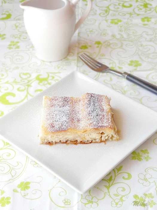 Strudel cu branza dulce