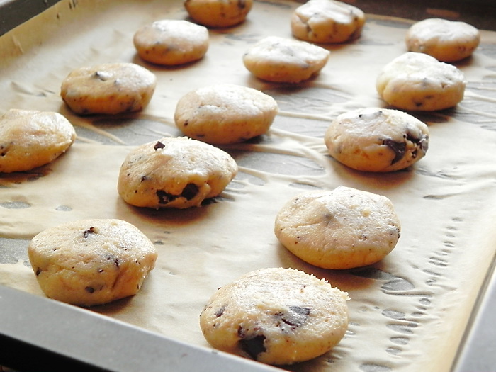 Biscuiti cu ciocolata
