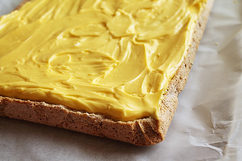 Blat cu crema de vanilie