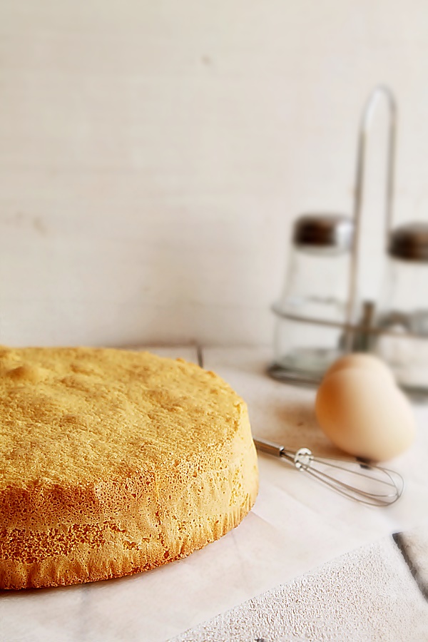 Blat de tort cu vanilie