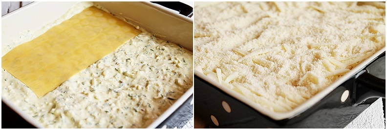 Lasagna cu branza
