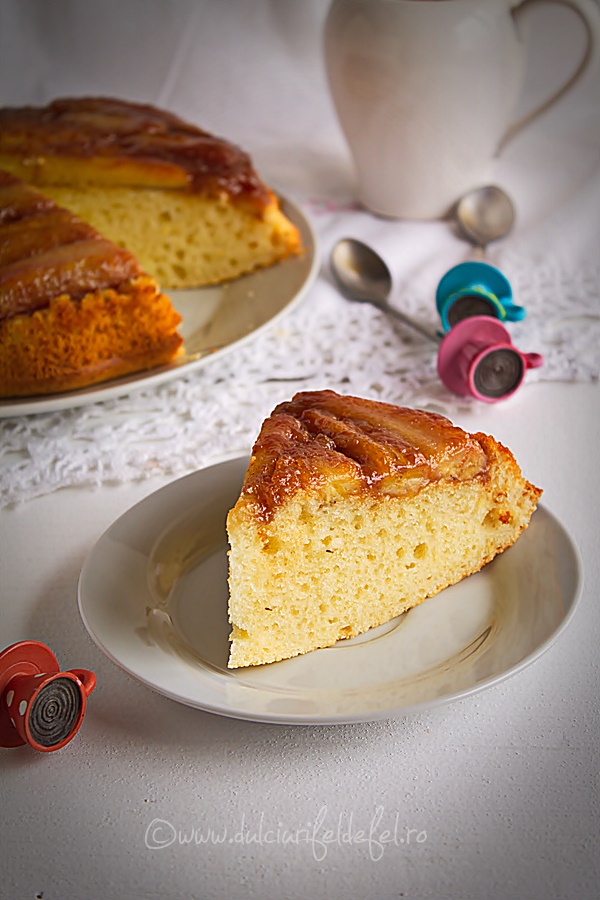 Tarta cu banane in caramel