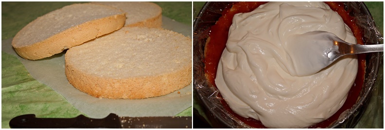 Tort fara gluten cu crema de branza si ciocolata