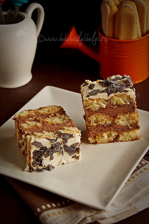 Tiramisu cu ciocolata