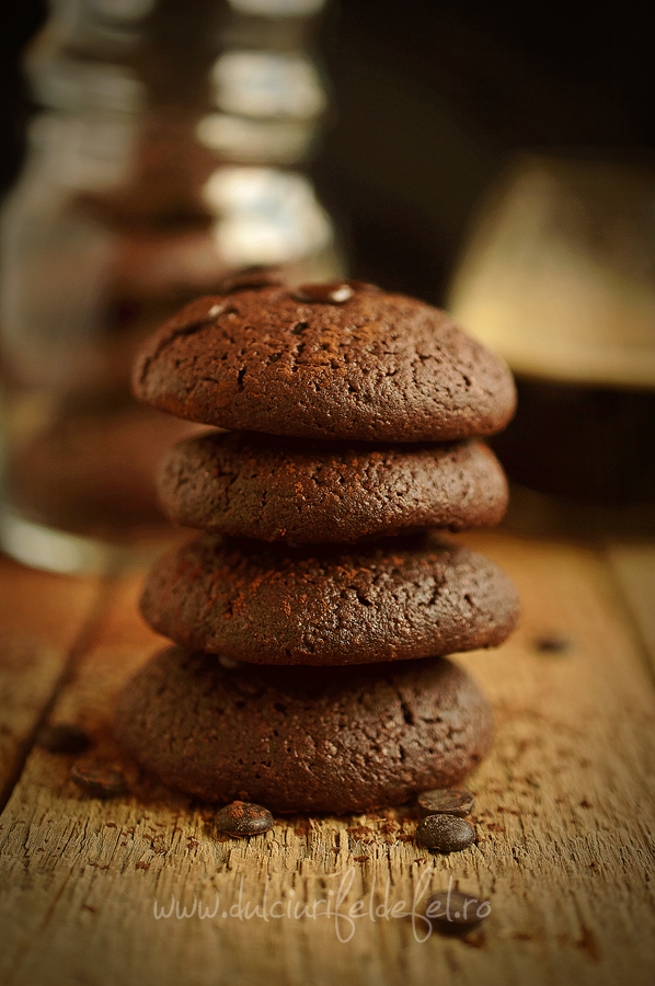 Biscuiti cu ciocolata - Chocolate Cookies