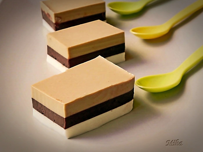 Panna Cotta in straturi