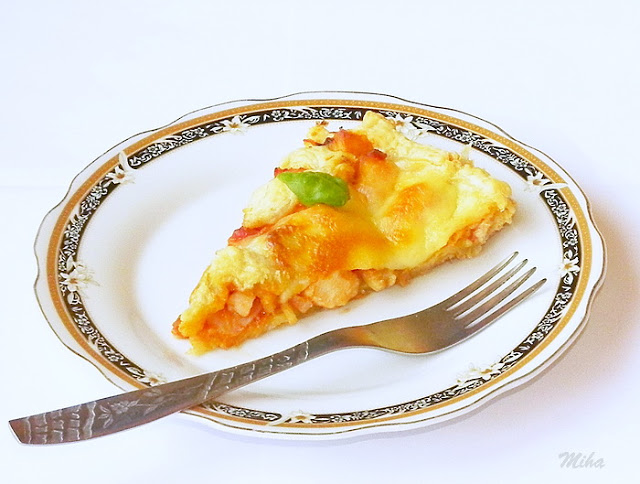 Pizza cu ciuperci
