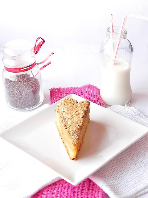 Prajitura cu nuca si dulce de leche