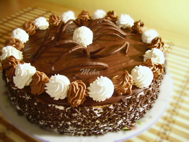 Tort Amandina cu ciocolata